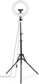 Фото: Світлодіодне селфі-кільце Hama SpotLight Steady-120 V2 Black (4659) № 3 | KTC