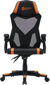 Фото: Крісло Canyon Flow MCH01 Mesh Black/Orange (CNE-MCH01) № 2 | KTC