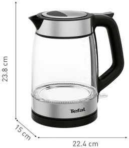 Електрочайник Tefal Glass Kettle (KI605830)