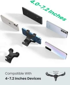 Фото: Універсальний тримач UGREEN LP113 Multifunction Phone Clip Stand Black 80906 (LP113/80906) № 4 | KTC