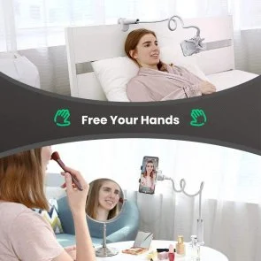 Фото: Універсальний тримач UGREEN LP113 Multifunction Phone Clip Stand White 30488 (LP113/30488) № 7 | KTC