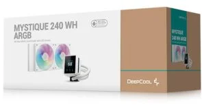 Фото: Система рідинного охолодження Deepcool Mystique 240 ARGB White (R-LX240-WHDSNMCP-G-1) № 5 | KTC