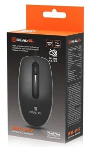 Фото: Миша Real-EL RM-217 Black (EL123200038) № 10 | KTC