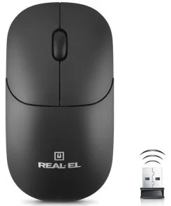 Фото: Миша Real-EL RM-311 Wireless Black (EL123200041) № 3 | KTC
