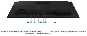 Фото: Монітор Samsung LS24D400GAIXCI Black (LS24D400GAIXUA) - 24" IPS / 1920×1080 / 100 Гц / Pivot / HAS № 16 | KTC