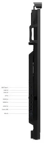 Фото: Інтерактивний дисплей Lenovo ThinkVision T65 65 with Web-camera Raven Black (62F2WA1CEK) № 14 | KTC