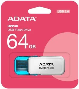 Фото: Флешка USB A-Data UV240 64GB White (AUV240-64G-RWH) № 4 | KTC