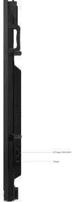 Фото: Інтерактивний дисплей Lenovo ThinkVision T65 65 Raven Black (62F3WA1CEK) № 9 | KTC
