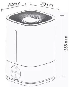 Фото: Зволожувач повітря Lydsto Humidifier F200S № 5 | KTC