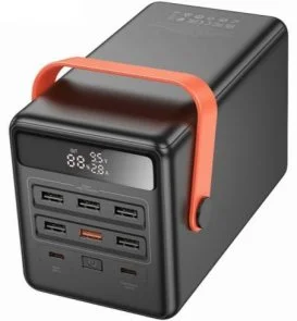 Фото: Батарея універсальна Hoco DB03 Max Centurion 100000mAh 65W Black (6942007635981) № 2 | KTC