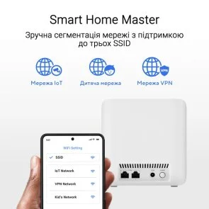 Фото: Wi-Fi система ASUS ZenWiFi BD4 White 2pcs (BD4(W-2-PK)) № 10 | KTC