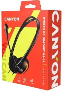 Фото: Гарнітура Canyon CNS-CHS01BO Black/Orange № 3 | KTC