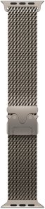 Ремінець Apple for Apple Watch 49mm - Titanium Milanese Loop Natural - Large (MXKE3)