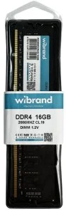 Фото: Оперативна пам’ять Wibrand DDR4 1x16GB (WI2666DDR4D/16GB) № 2 | KTC