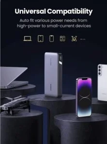 Фото: Батарея універсальна UGREEN PB205 25000mAh 145W (90597A) № 7 | KTC