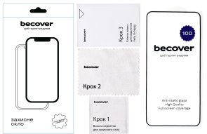 Захисне скло BeCover 10D for Samsung S25 SM-S937 - Black (712721)