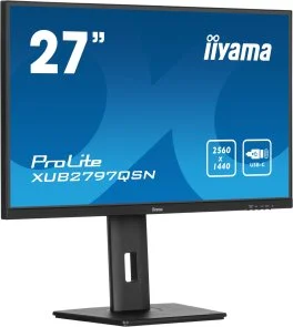 Фото: Монітор iiyama ProLite XUB2797QSN-B2 - 27" IPS / 2560×1440 / 100 Гц / Pivot / HAS № 3 | KTC