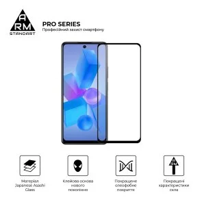 Фото: Захисне скло ArmorStandart Pro for Infinix Hot 40 Pro - Black (ARM73828) № 2 | KTC