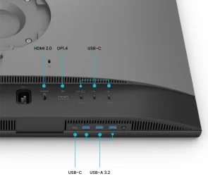 Фото: Монітор BenQ PD2706QN Grey (9H.LNDLA.TBE) - 27" IPS / 2560×1440 / 100 Гц / Pivot / HAS № 6 | KTC