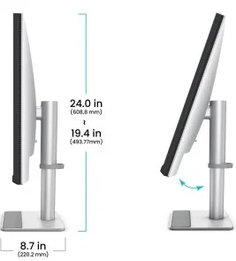 Фото: Монітор BenQ MA320U Silver (9H.LMXLB.QBE) - 31.5" IPS / 3840×2160 / 60 Гц / Pivot / HAS № 5 | KTC