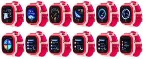 Фото: Смарт годинник AmiGo GO005 4G WIFI Thermometer Pink (GO005 4G Pink) № 5 | KTC