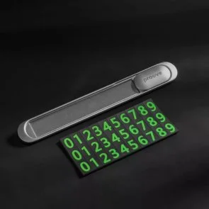 Фото: Тимчасова карта паркування Proove Parking Number Plate Metal Lock dark gray (AAPM00000005) № 2 | KTC