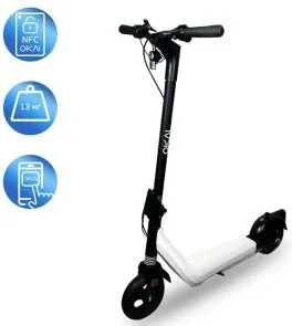 Фото: Електросамокат Okai Zippy ES50C Black (ES50C-B) № 2 | KTC