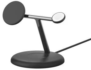 Фото: Бездротова зарядна станція Belkin BoostCharge Pro 3in1 Qi2 15W Black (WIZ023VFBK) № 4 | KTC