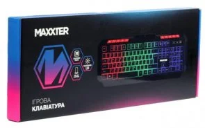 Фото: Клавіатура Maxxter KBG-UML-02B-UA Black № 6 | KTC