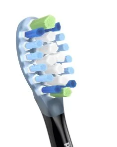 Фото: Насадка для зубної щітки Philips Sonicare C3 Premium Plaque Defence Black 2pcs (HX9042/88) № 5 | KTC