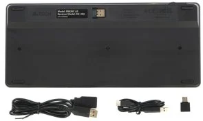 Фото: Клавіатура A4tech Fstyler FBK26C AS BT/WL Black (FBK26C AS (Black)) № 5 | KTC