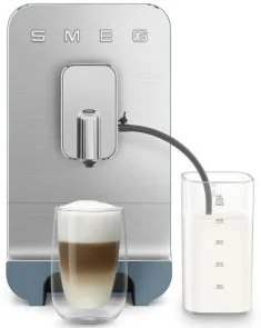 Фото: Кавомашина Smeg Coffee Machine With A Milk System Storm Blue (BCC13SBMEU) № 13 | KTC