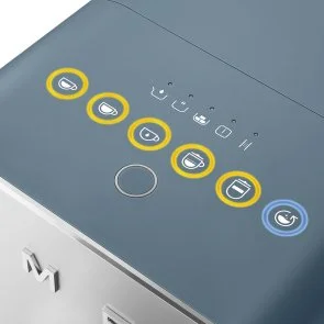 Фото: Кавомашина Smeg Coffee Machine With A Milk System Storm Blue (BCC13SBMEU) № 17 | KTC