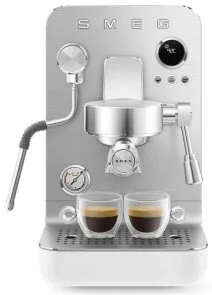 Фото: Ріжкова кавоварка Smeg Espresso coffee machine White (EMC02WHMEU) № 3 | KTC
