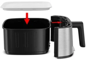Фото: Мультипіч Tefal Easy Fry Silence (EY552DE0) № 4 | KTC
