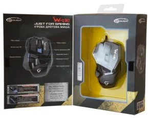 Фото: Миша Gemix W130 USB Black № 7 | KTC