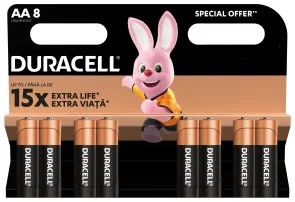 Фото: Батарейка Duracell LR06 AA MN1500 BL/8 (81545410) № 2 | KTC