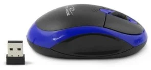 Фото: Миша Esperanza Titanum TM116B Black/Blue № 2 | KTC