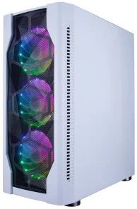 Фото: Корпус 1stPlayer D4-WH-4F1-W White with window № 3 | KTC
