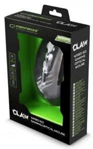 Фото: Миша Esperanza MX209 CLAW Black/Green (EGM209G) № 4 | KTC