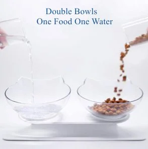 Фото: Годівниця Lapka Double cat food bowl (WF060) № 6 | KTC