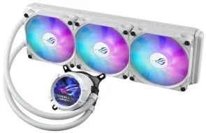Фото: Система рідинного охолодження ASUS ROG Strix LC III 360 ARGB LCD White (90RC00W2-M0UAY0) № 3 | KTC