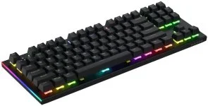 Фото: Клавіатура Hator Gravity X TKL Aurum Orange Linear US Black (HTK550) № 3 | KTC