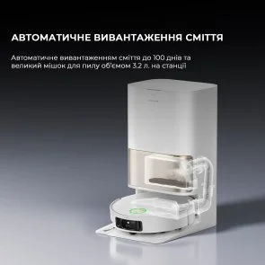 Фото: Робот-пилосос Dreame Bot L50 Pro Ultra White (RLL84CE) № 18 | KTC