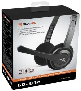 Фото: Гарнітура Real-EL GD-012 Black (EL124100049) № 7 | KTC