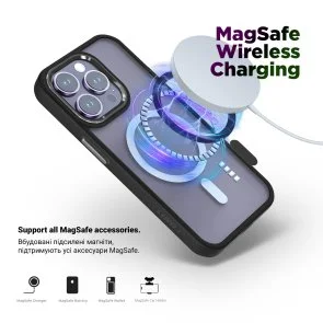 Фото: Чохол ArmorStandart for Samsung S25 - Unit MagSafe Black (ARM82260) № 4 | KTC