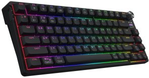 Клавіатура Hator Icefall Pro Aurum Orange Linear rev.2 Hot-swap Wireless/BT Black (HTK450UA)