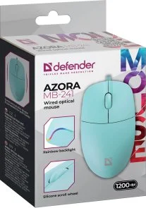 Фото: Миша Defender Azora MB-241 Blue (52243) № 5 | KTC