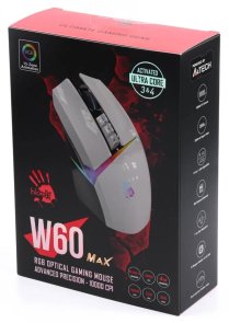 Миша Bloody W60 Max Panda White