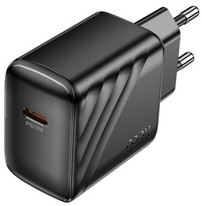 Зарядний пристрій Hoco CS24A Puerto PD 25W Black (6942007639750)